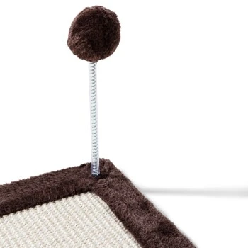 Trixie Kratzmatte mit Plüschrand