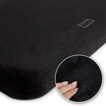 Lionto Katzenliege für Fensterbank schwarz