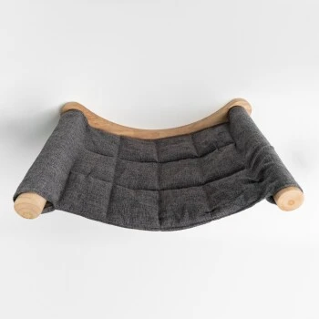 RHR Quality Wandmöbel Kletterwand Katze - Hängematte XXL de Luxe
