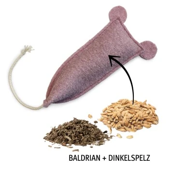 Kater Kasimir Kitten Paket mit 3 Premium Katzenspielzeugen