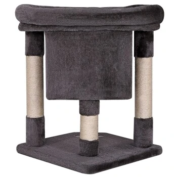 Lionto Kratzbaum 60 cm dunkelgrau