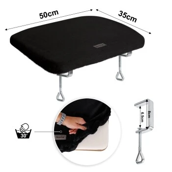 Lionto Katzenliege für Fensterbank schwarz