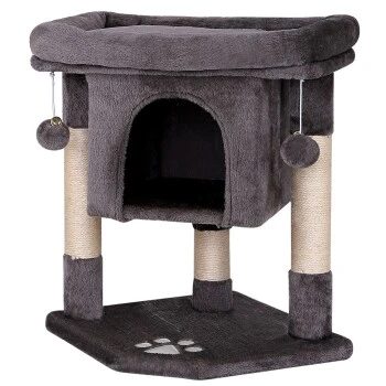 Lionto Kratzbaum 60 cm dunkelgrau