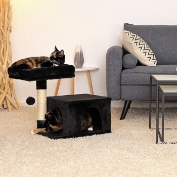 Lionto Kratzbaum 50 cm schwarz