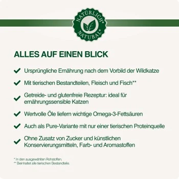 REAL NATURE Wilderness Adult Mixpaket 6x400g Mixpaket 2