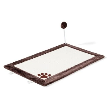 Trixie Kratzmatte mit Plüschrand