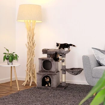 Lionto Kratzbaum 70 cm dunkelgrau