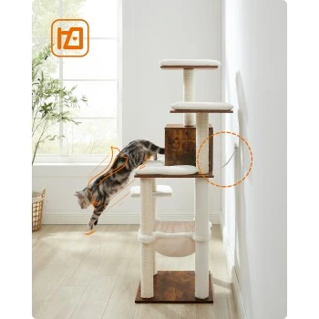 FEANDREA Katzenmöbel 138cm modern