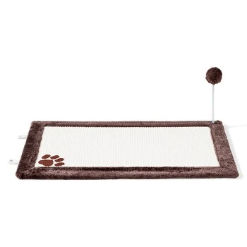 Trixie Kratzmatte mit Plüschrand