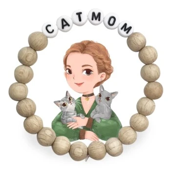 Kater Kasimir Deluxe Set mit 9 beliebten Katzenspielzeugen aus Naturmaterial und handgemachtem CATMOM Armband