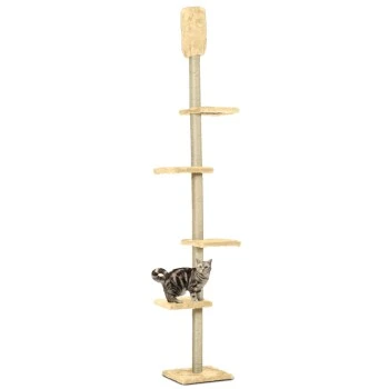Silvio Design Kratzbaum Deckenspanner Superior beige