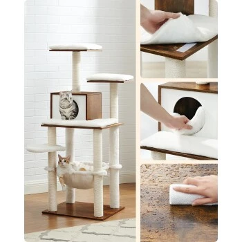 FEANDREA Katzenmöbel 138cm modern