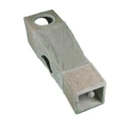 Rohrschneider Spieltunnel Mit Sisal Grau