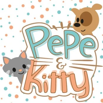 AniOne Kratzsäule Pepe&Kitty