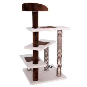 Lionto Kratzbaum, Höhe 100 cm beige