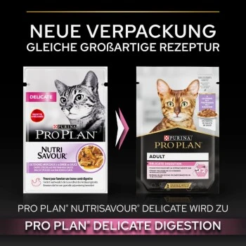 PRO PLAN PURINA Delicate Nutrisavour 26x85g Truthahn